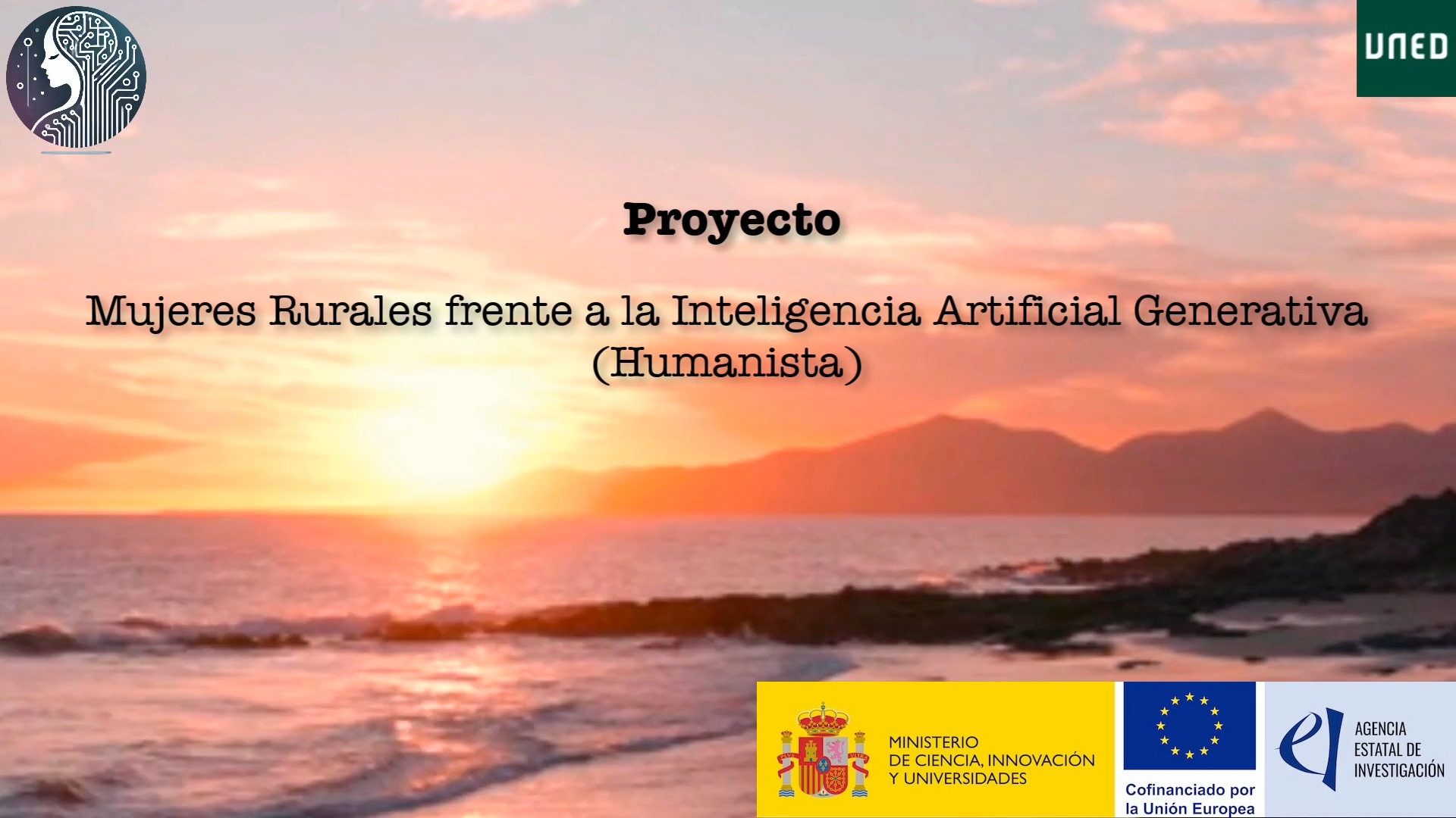 Presentación del proyecto: Mujeres rurales frente a la IAG (Humanista)