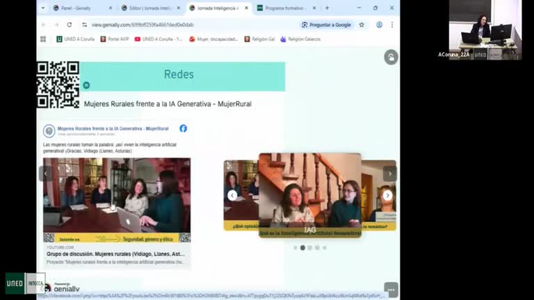 Jornada Inteligencia artificial para mujeres rurales: nuevas oportunidades para tu día día