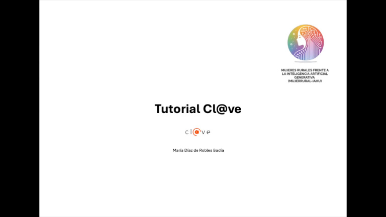 MOOC 1 – Módulo 2. Gestión de información y comunicación digital. Videotutorial Cl@ve