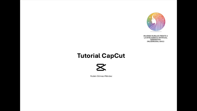 MOOC 1 – Módulo 3. Creación de contenidos digitales. Videotutorial Capcut