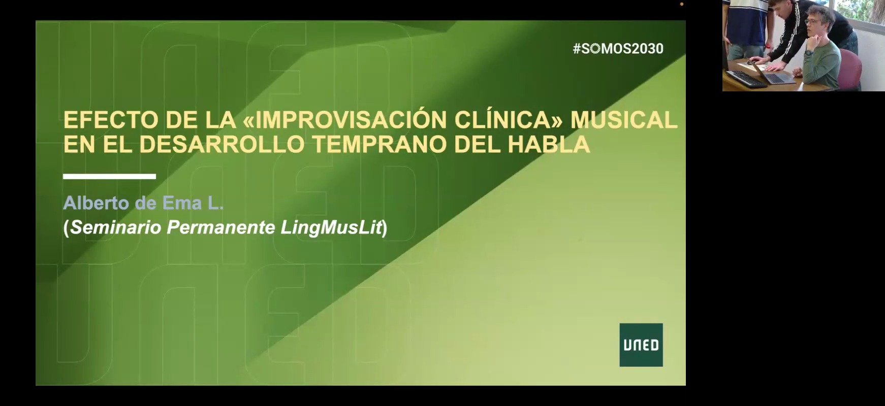 Efecto de la improvisación clínica musical en el desarrollo temprano del habla