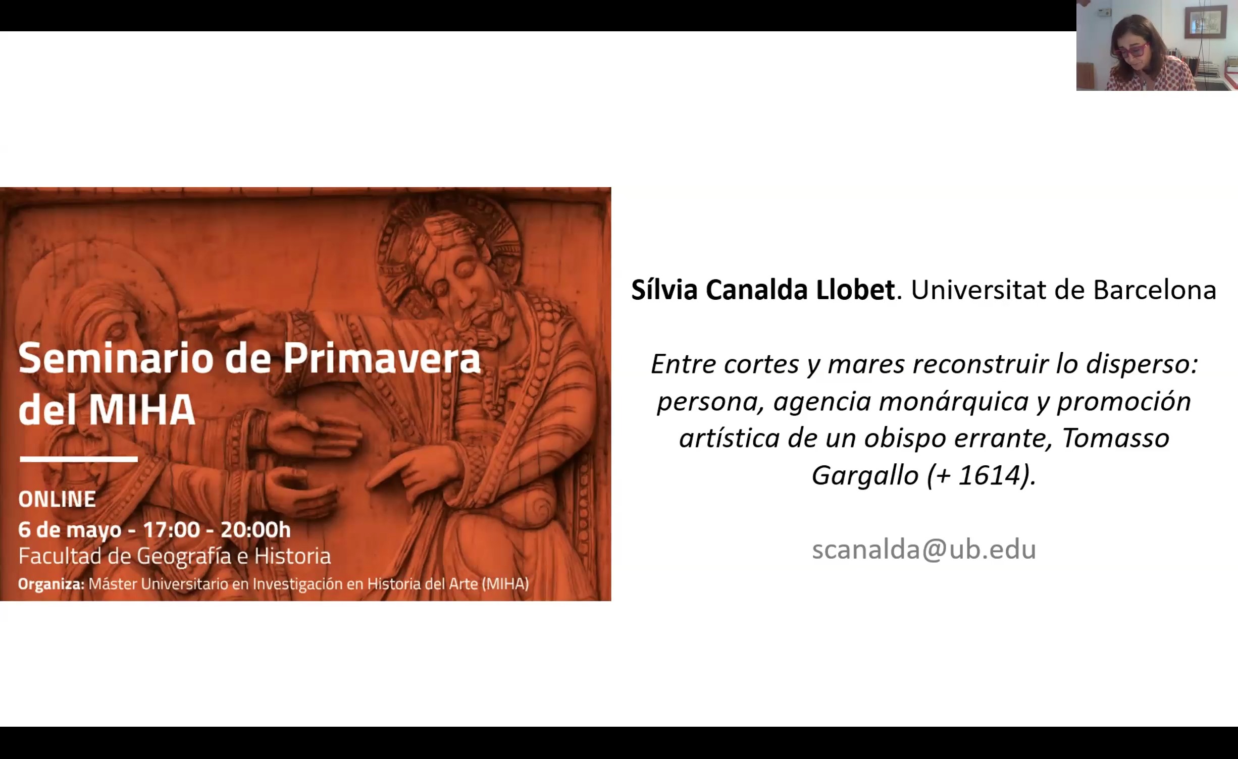 Entre cortes y mares reconstruir lo disperso: persona, agencia monárquica y promoción artística de un obispo errante, Tomasso Gargallo (+ 1614).