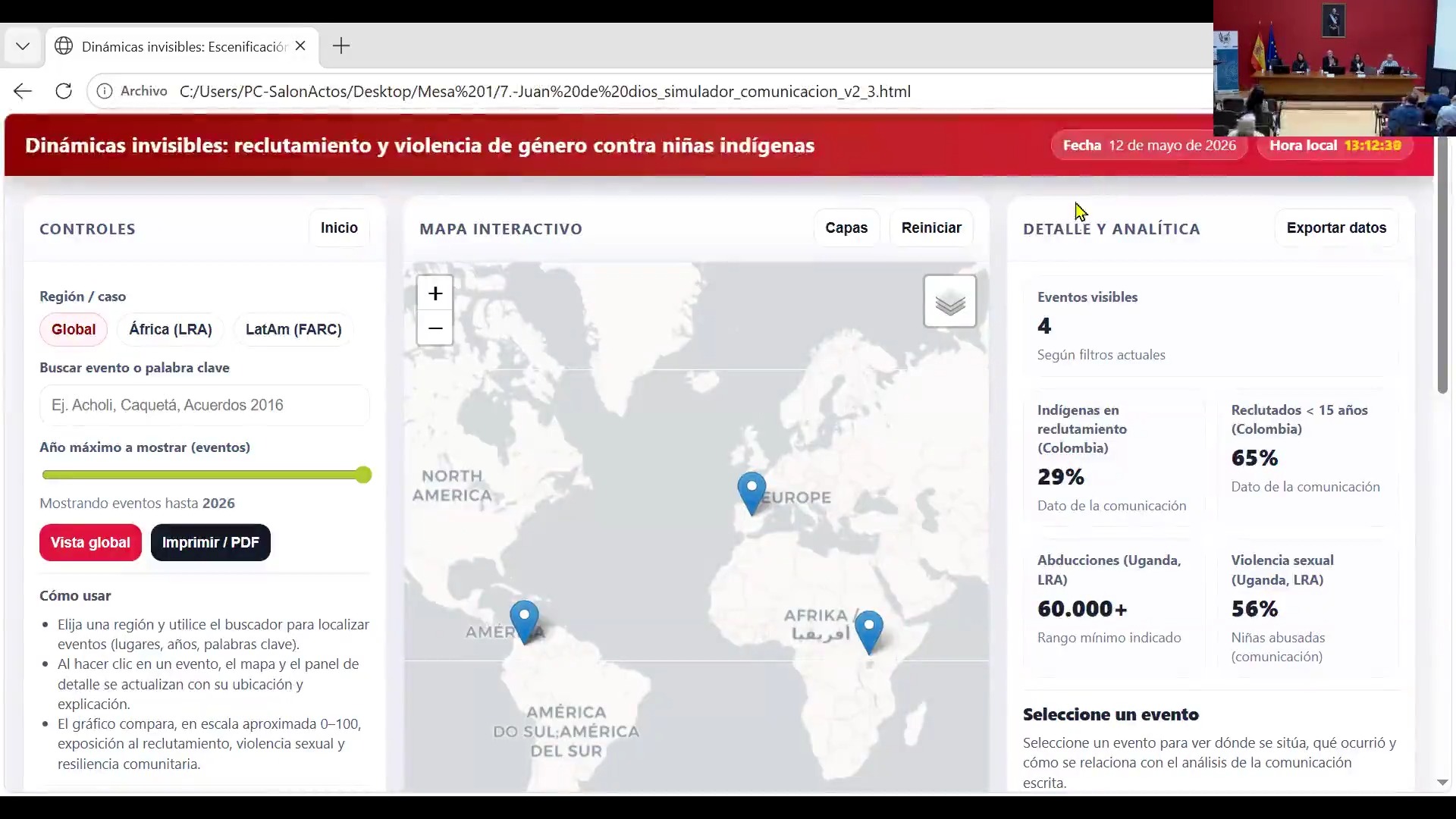 Dinámicas invisibles: reclutamiento y violencia de género contra niñas indígenas en conflictos armados contemporáneo