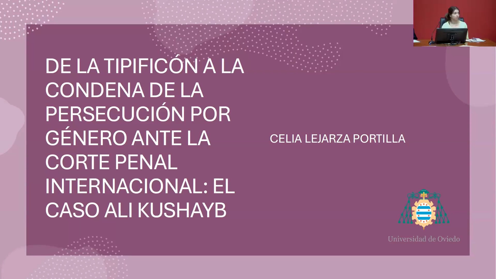 De la tipificación a la condena de la Persecución por género ante la Corte Penal Internacional: el caso Ali Kushayb