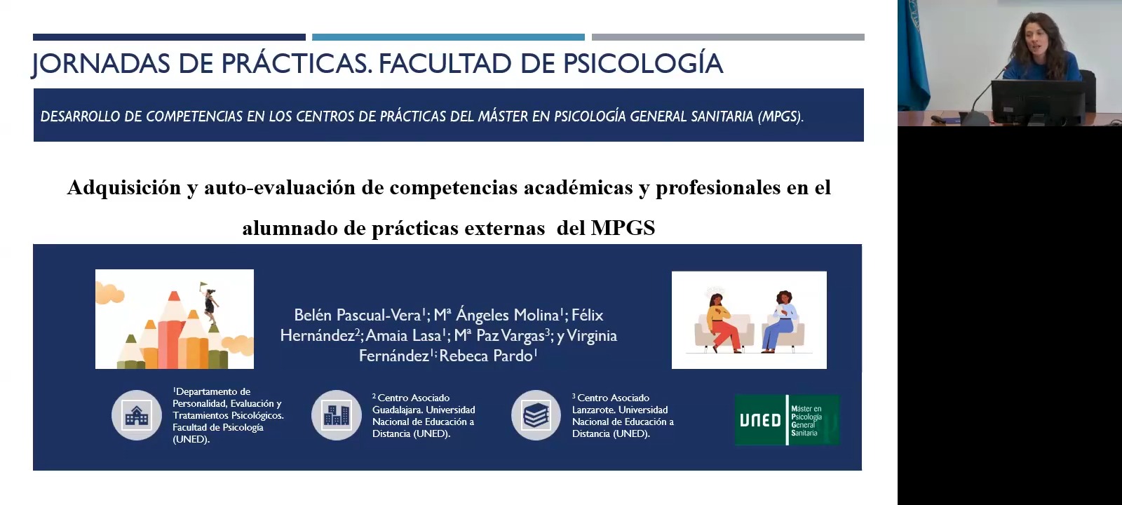MPGS Desarrollo de competencias en los centros de prácticas del Máster en Psicología General Sanitaria
