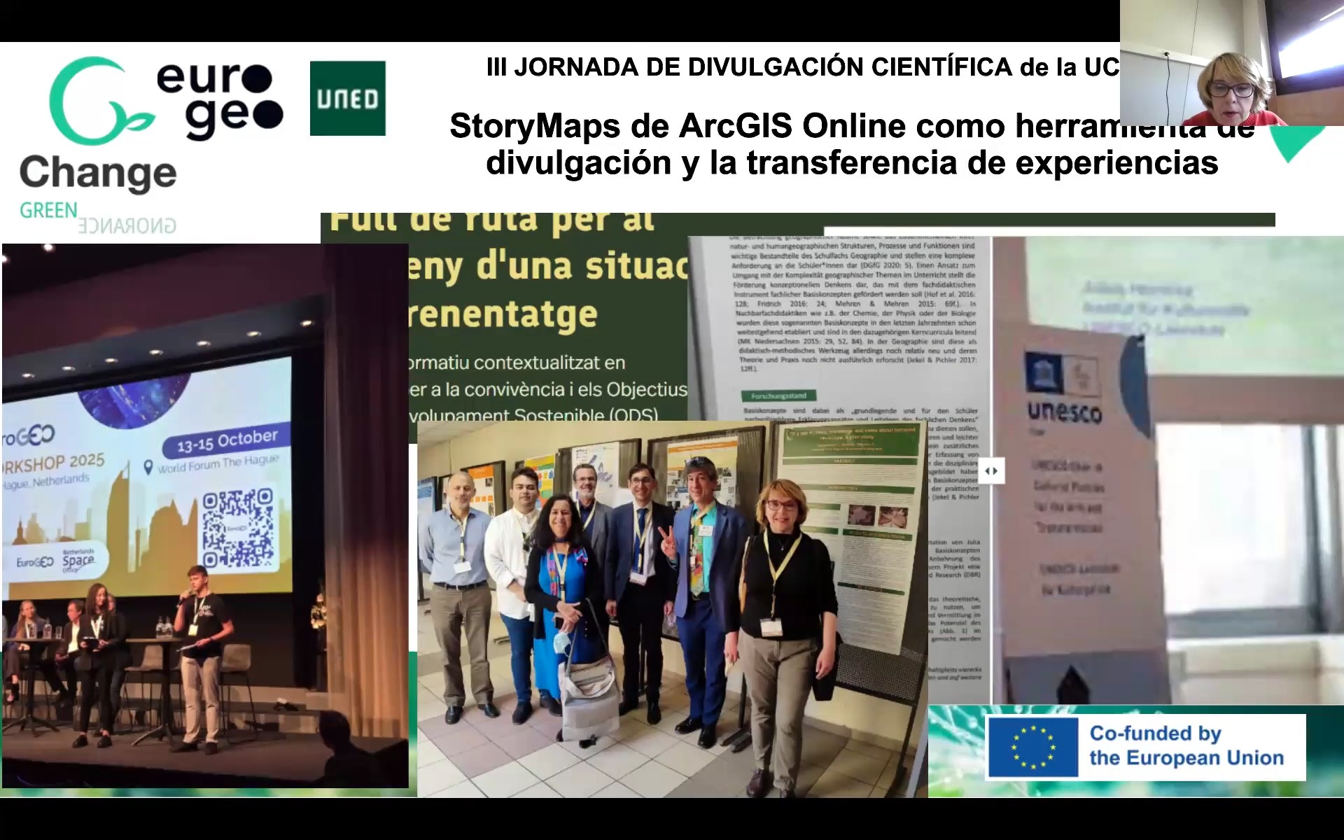 StoryMaps de ArcGIS Online como herramienta de divulgación y la transferencia de experiencias