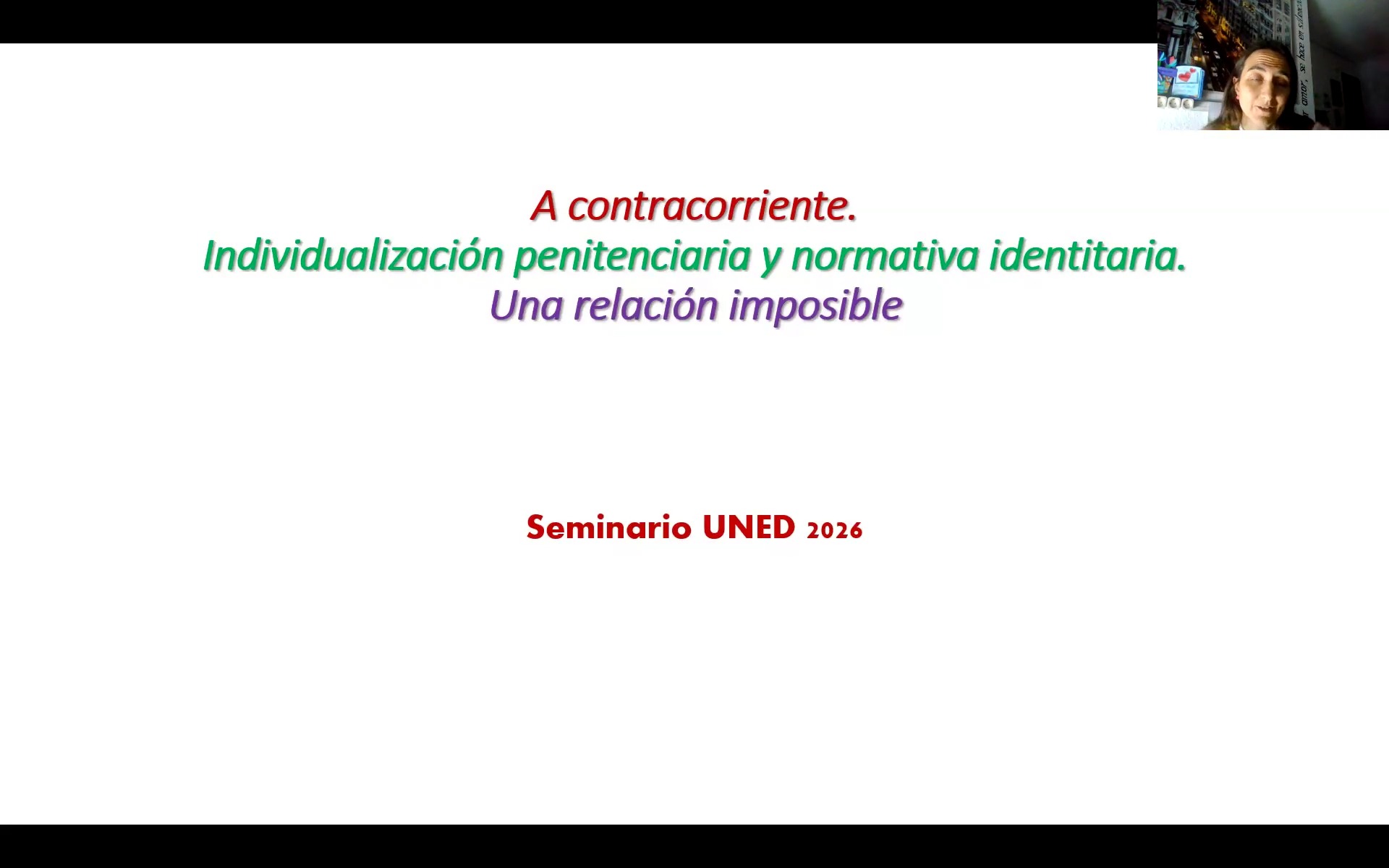 Individualización penitenciaria y normativa identitaria. Una relación imposible