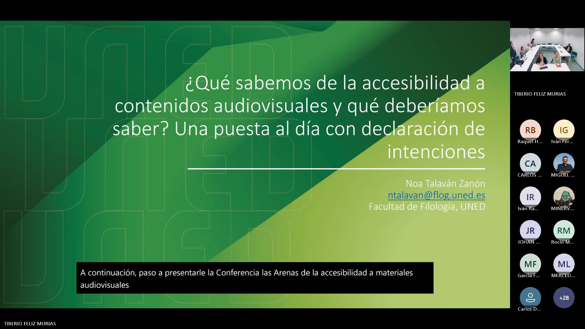 ¿Qué sabemos de la accesibilidad a contenidos audiovisuales y qué deberíamos saber? Una puesta al día con declaración de intenciones'