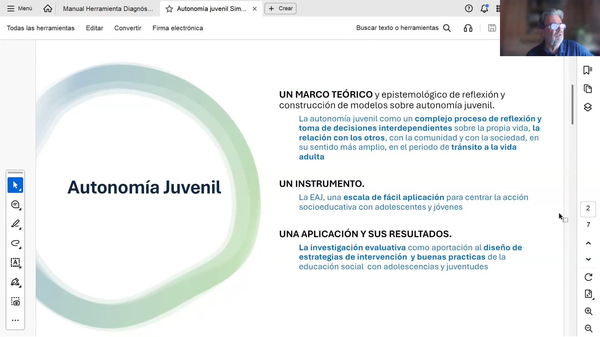Autonomía en el tránsito a la vida adulta