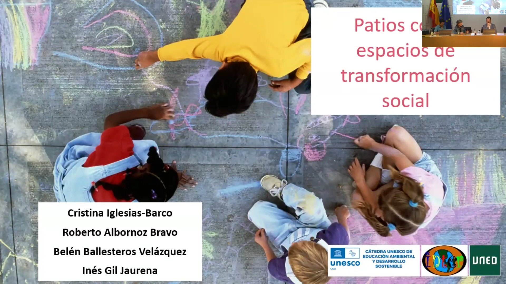 Construir comunidad a través de la participación infantil en los patios escolares