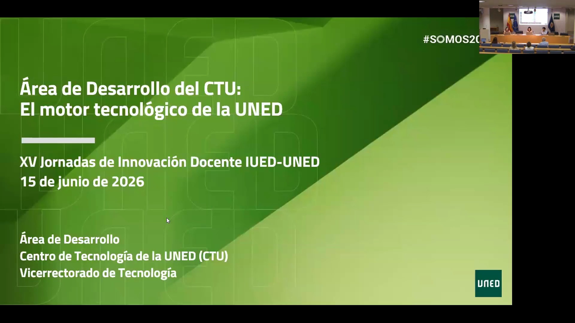Área Desarrollo del CTU: El motor tecnológico de la UNED