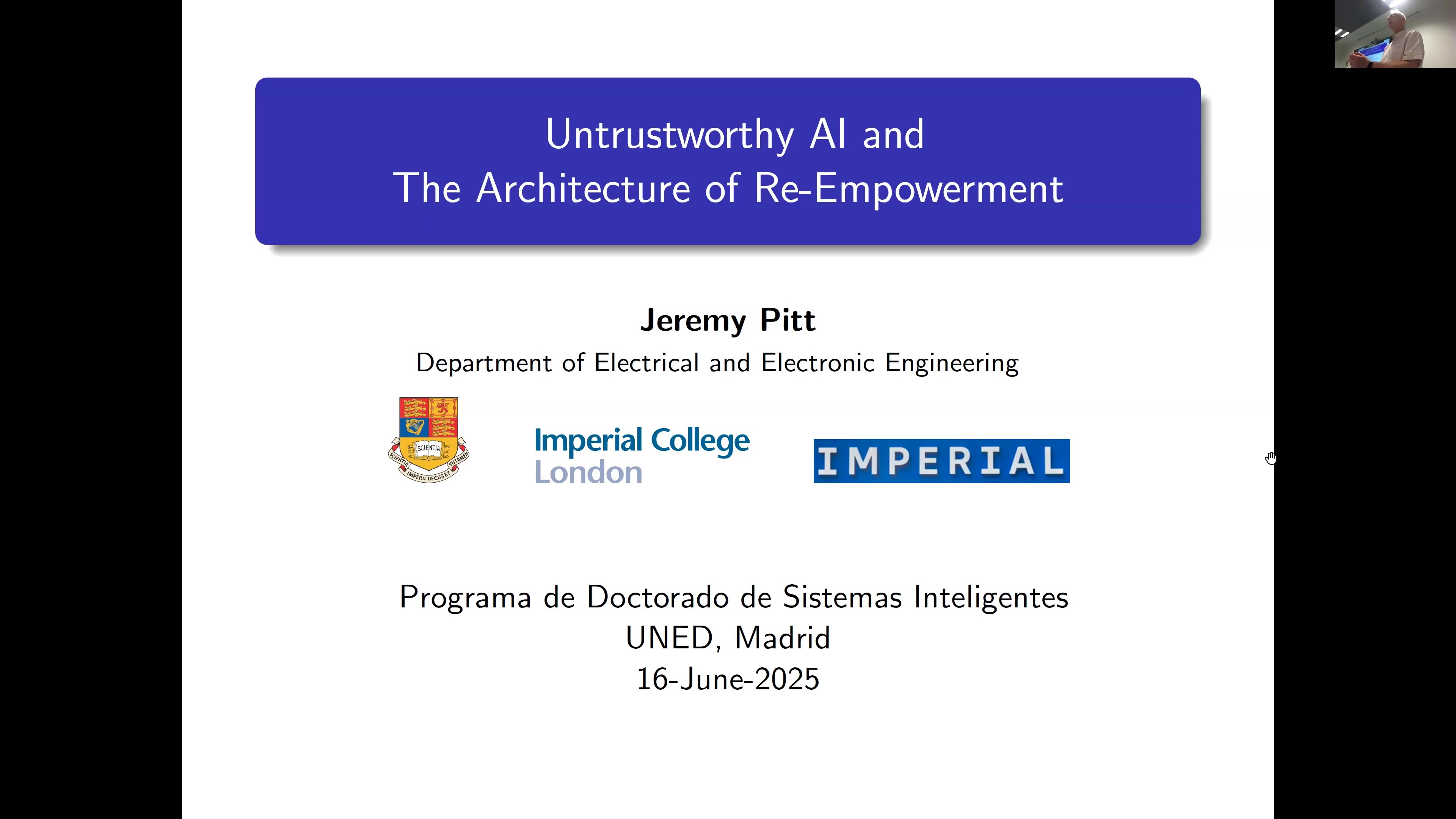 Untrustworthy AI and The Architecture of Re-Empowerment