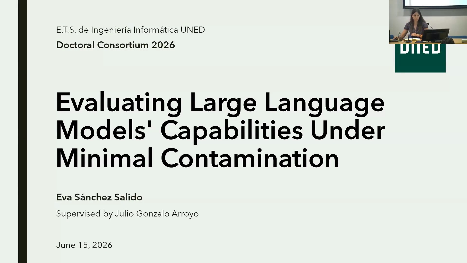 Evaluating Large Language Models' Capabilities Under Minimal Contamination
