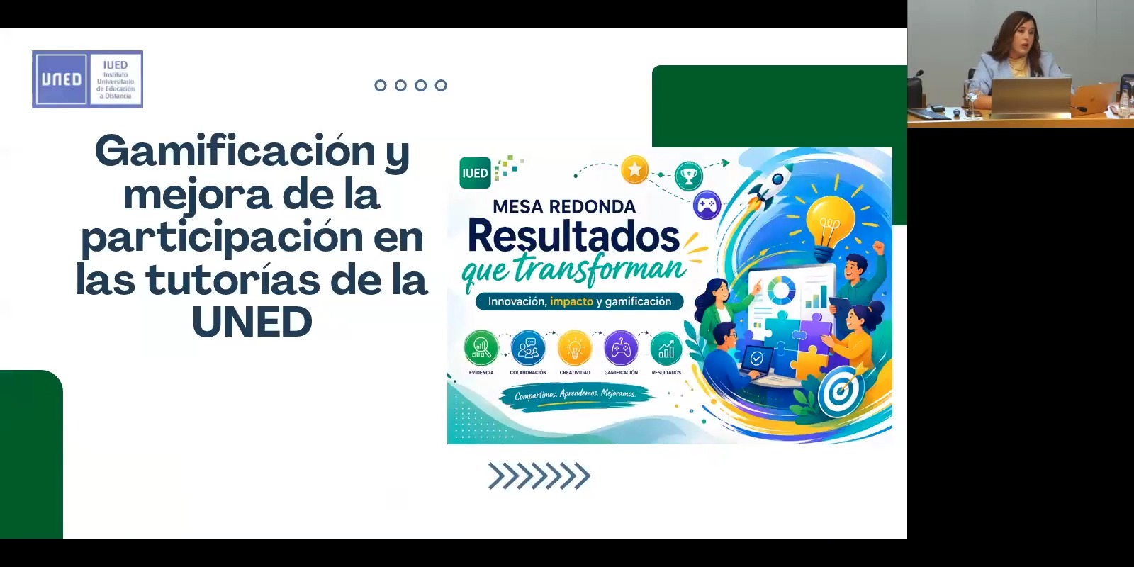 Gamificación y mejora de la participación en las tutorías de la UNED