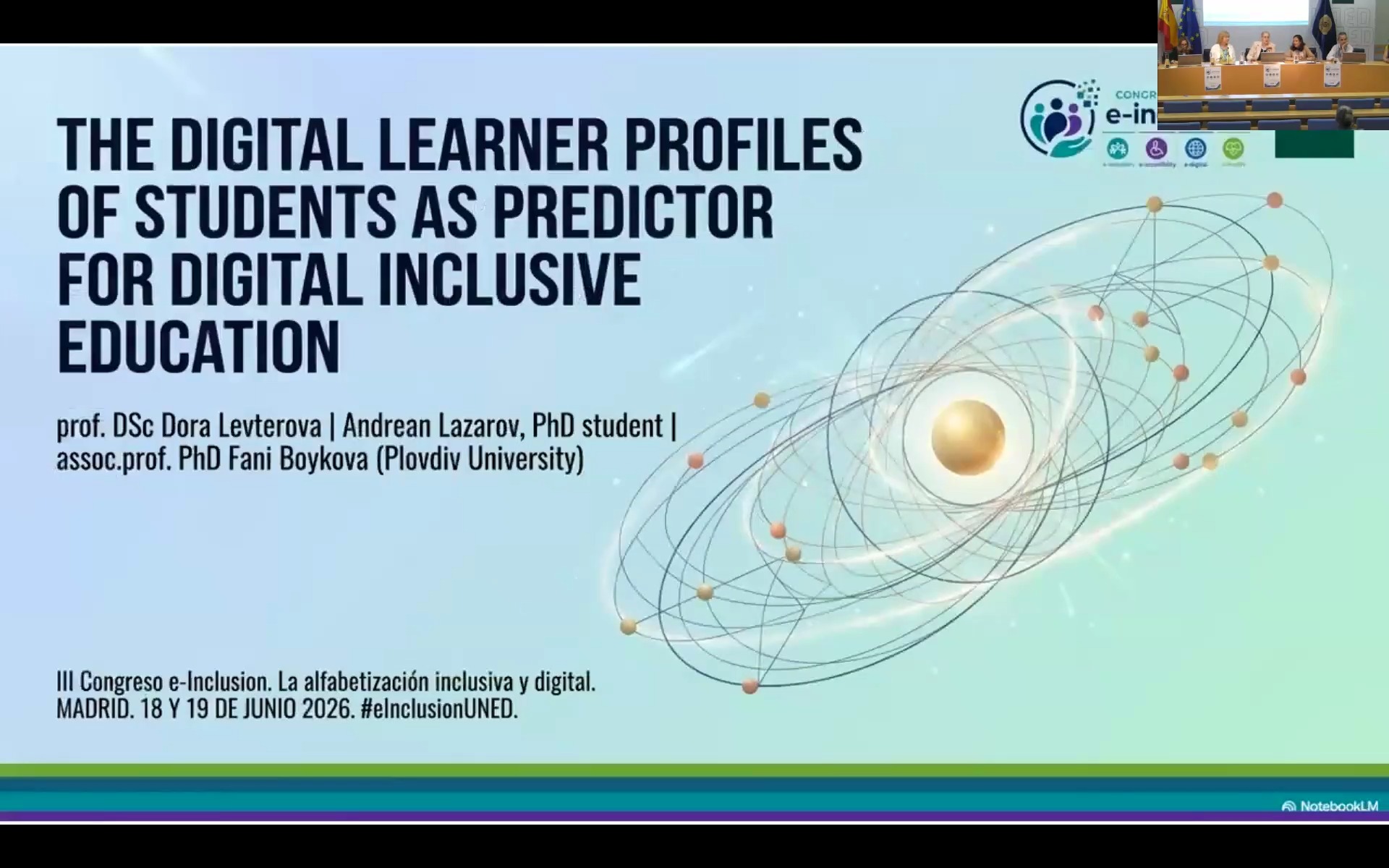 The digital Learner profiles of students as predictor for digital inclusive education