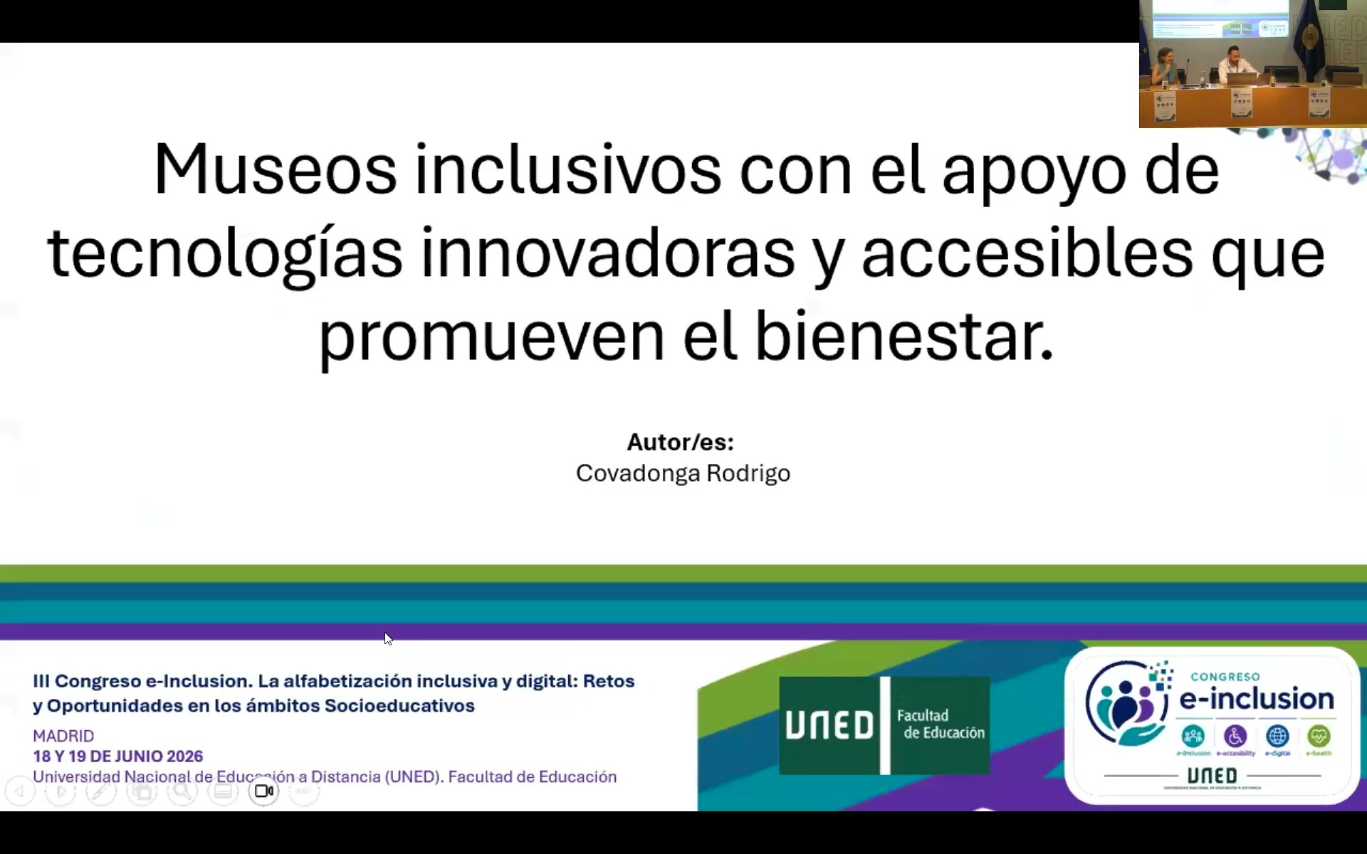 Museos inclusivos con el apoyo de tecnologías innovadoras y accesibles que promueven el bienestar