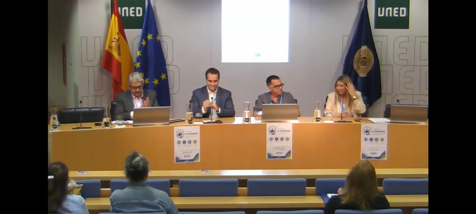 Acto de inauguración III Congreso Internacional Semivirtual E-INCLUSION