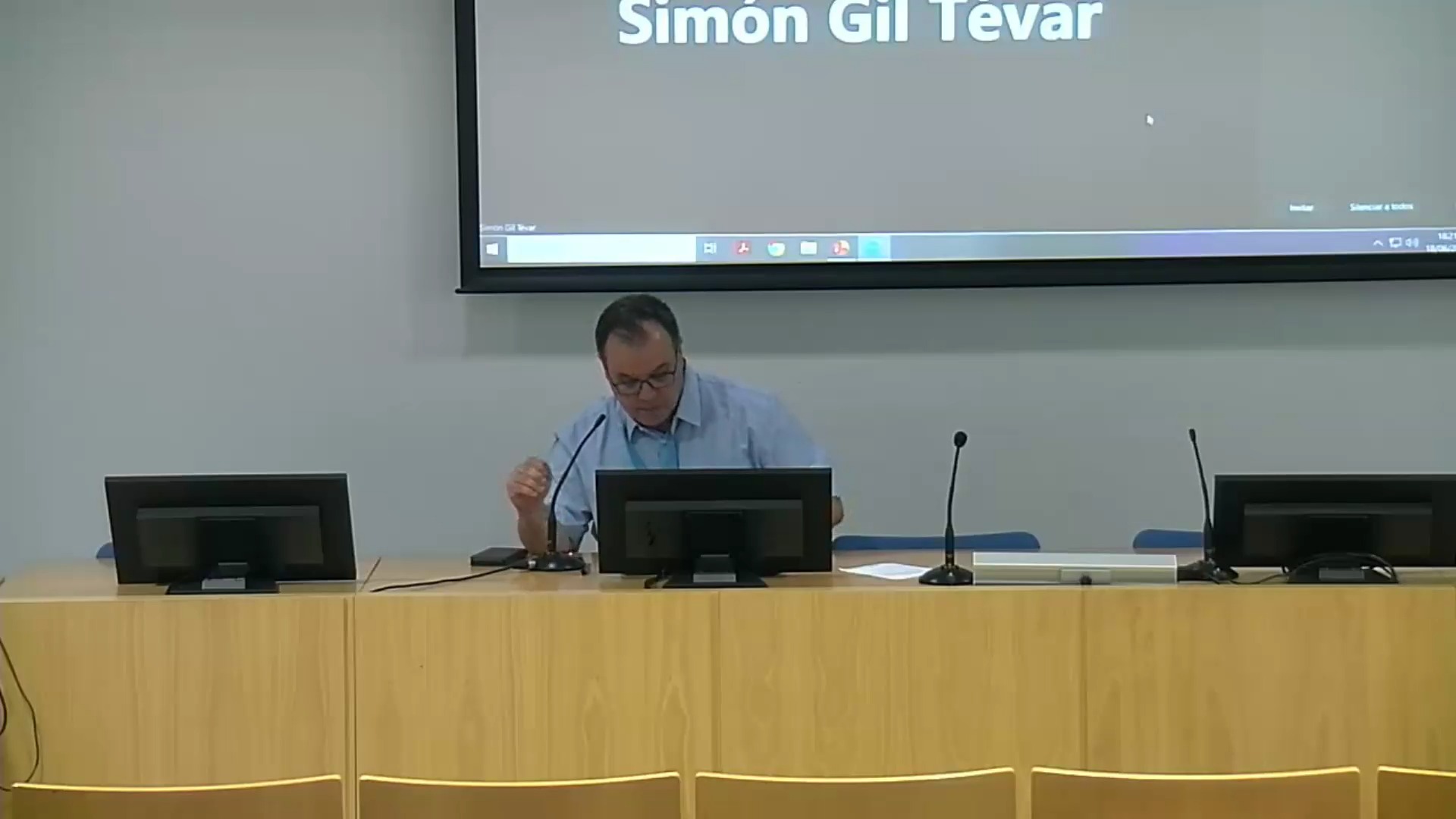 Ponencias sala de grados