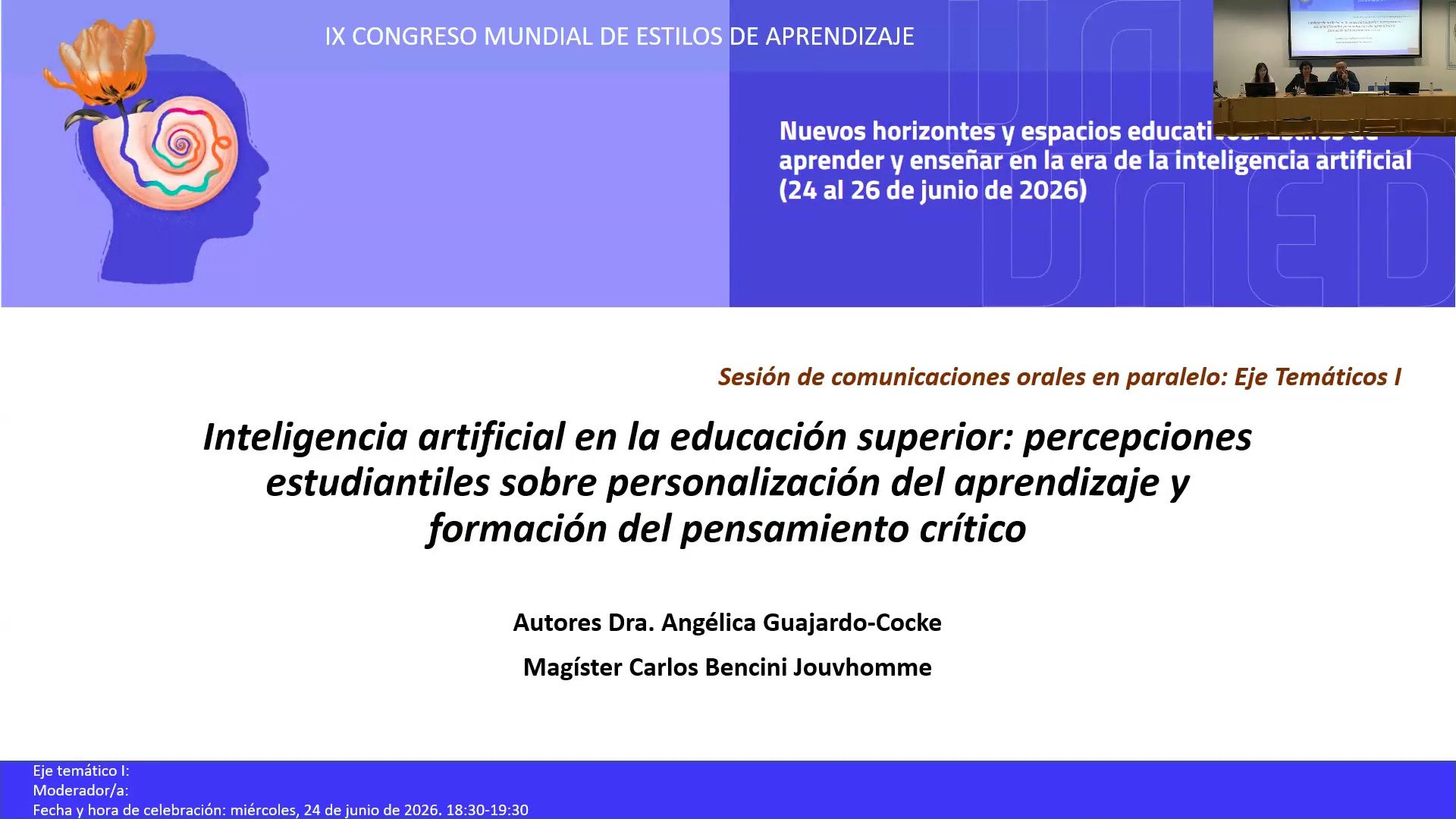 Inteligencia artificial en la educación superior: percepciones estudiantiles sobre personalización del aprendizaje y formación del pensamiento crítico