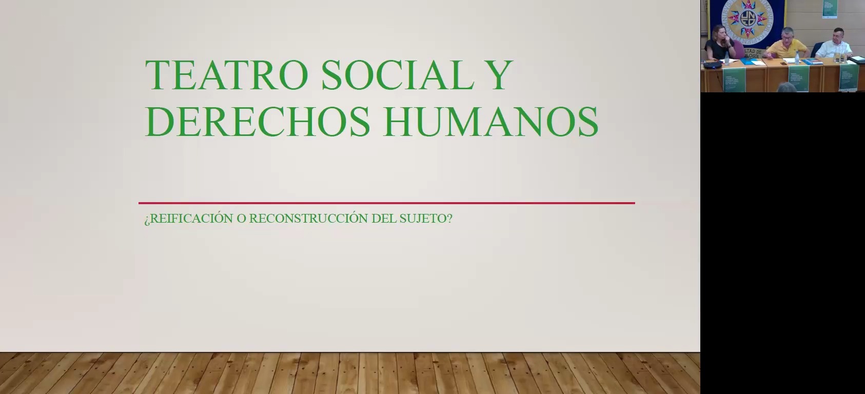 Teatro social y derechos humanos: ¿reificación o reconstrucción del sujeto?