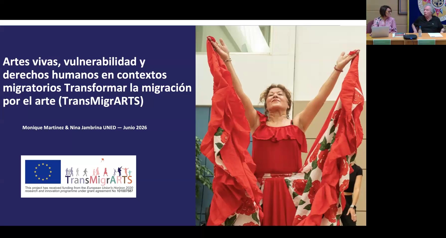 Derechos humanos en el cuidado de las personas en los talleres artísticos de TransMigrARTS