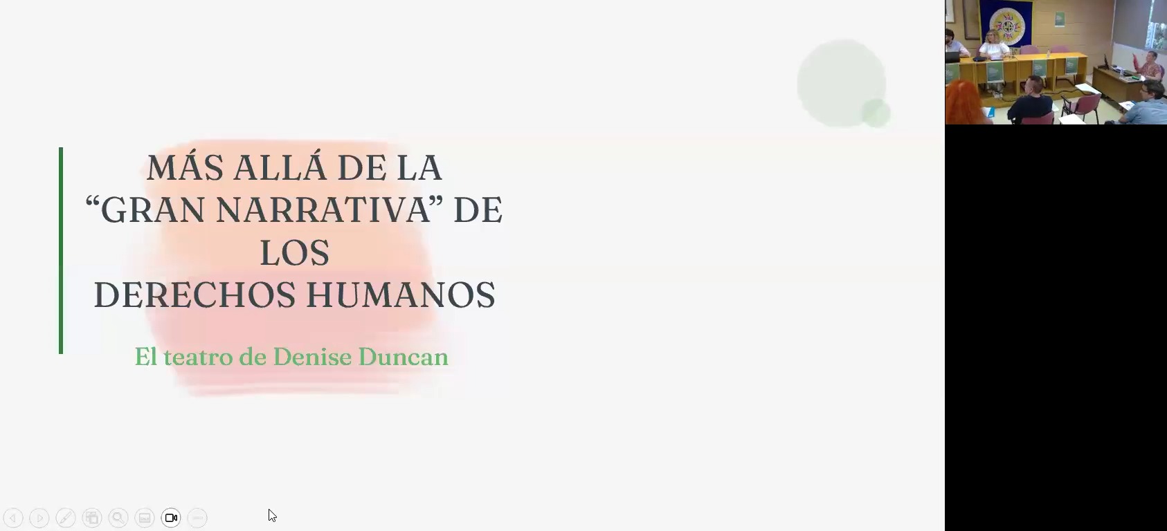 Más allá de la ‘gran narrativa’ de los derechos humanos: el teatro de Denise Duncan