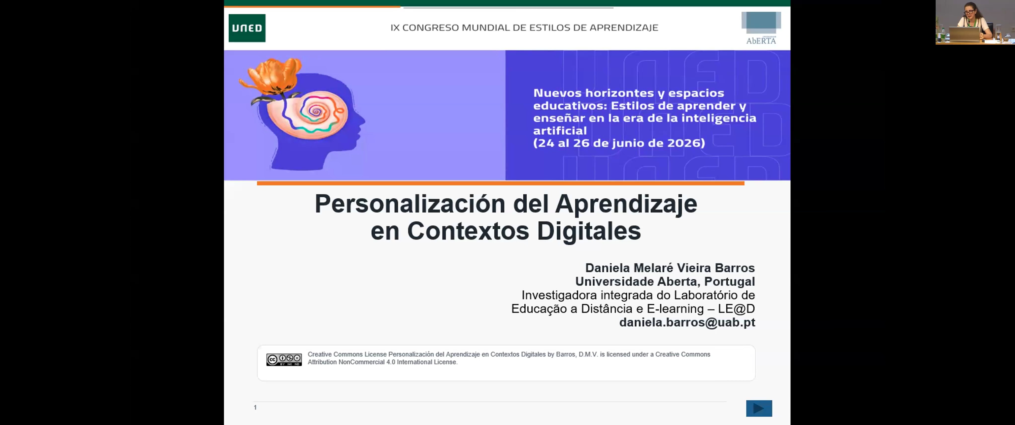 Ponencia de Daniela Melaré Vieira Barros