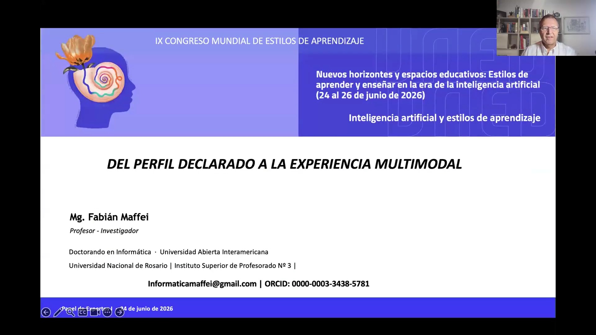 Ponencia de Fabián Maffei