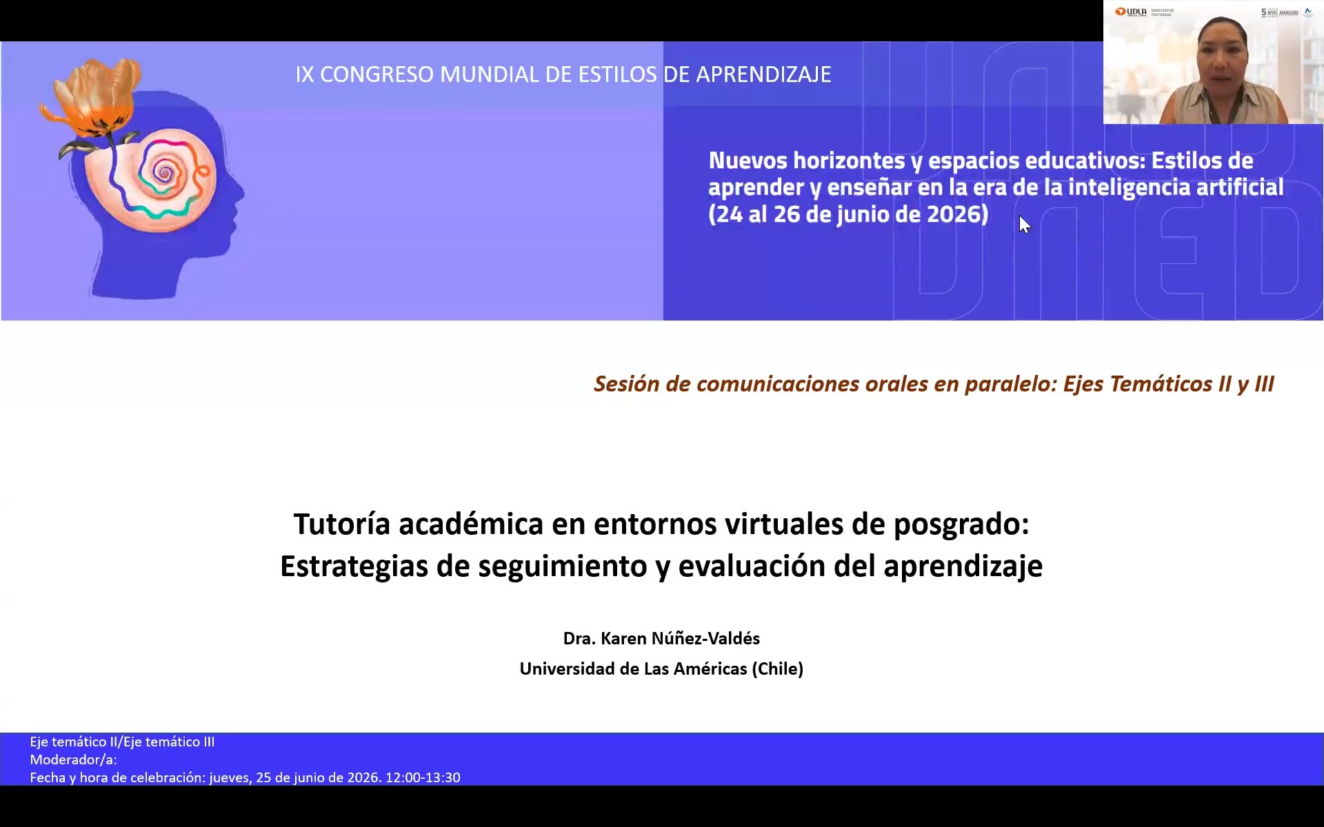 Tutoría académica en entornos virtuales de posgrado: estrategias de seguimiento y evaluación del aprendizaje