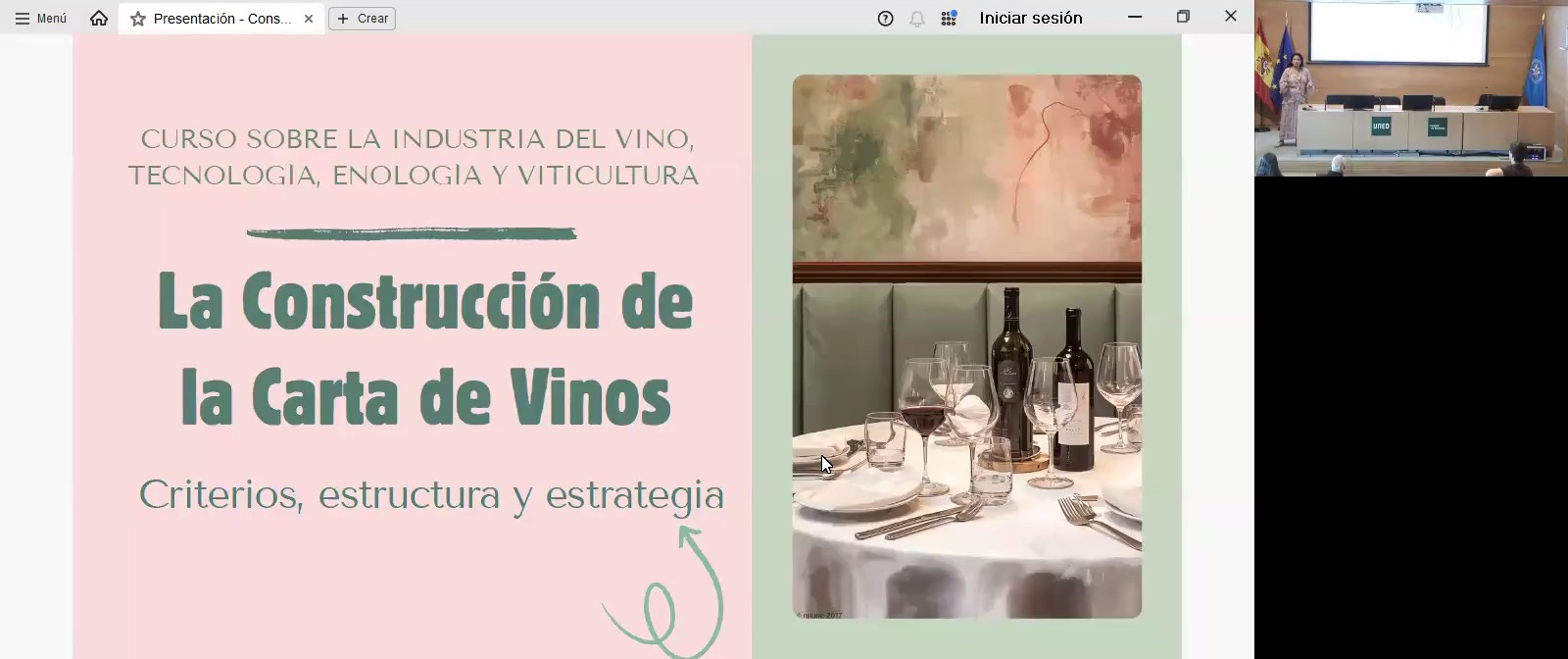 La construcción de la carta de vinos en los restaurantes: criterios, estructura y estrategia