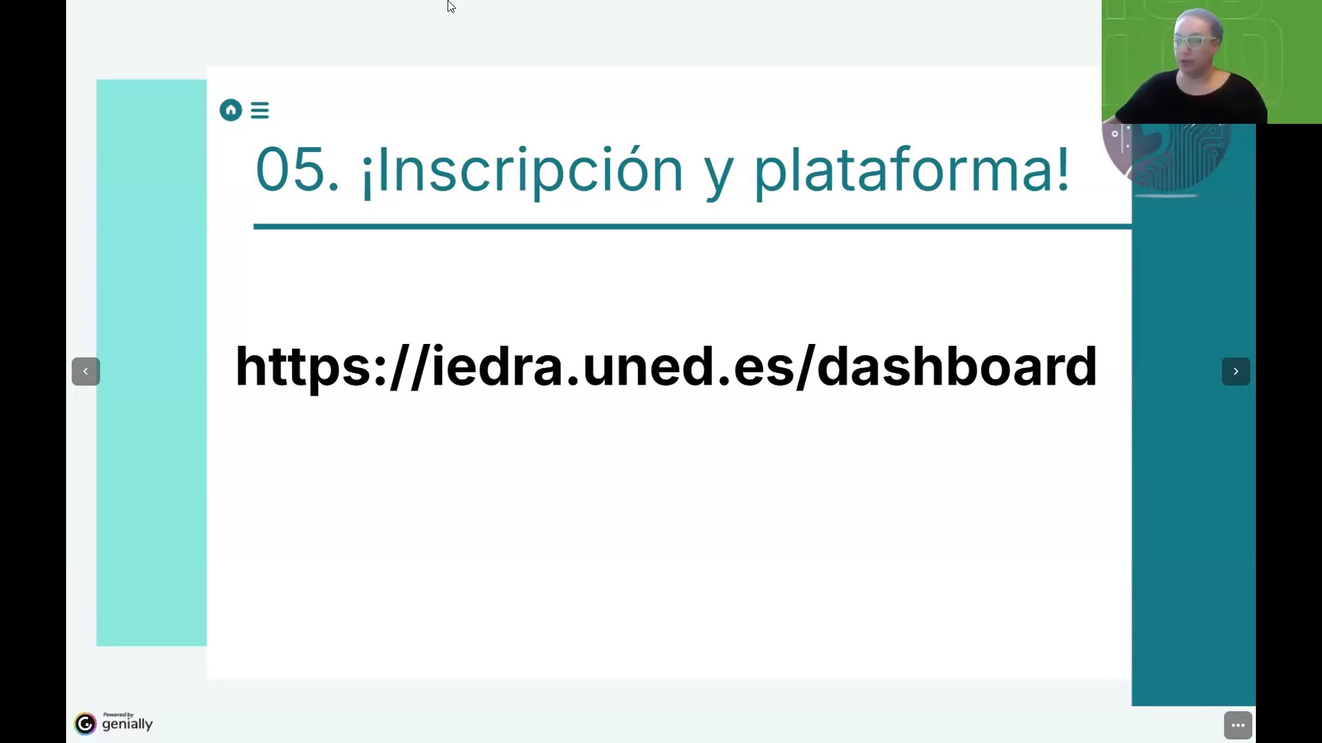 Inscripción y acompañamiento