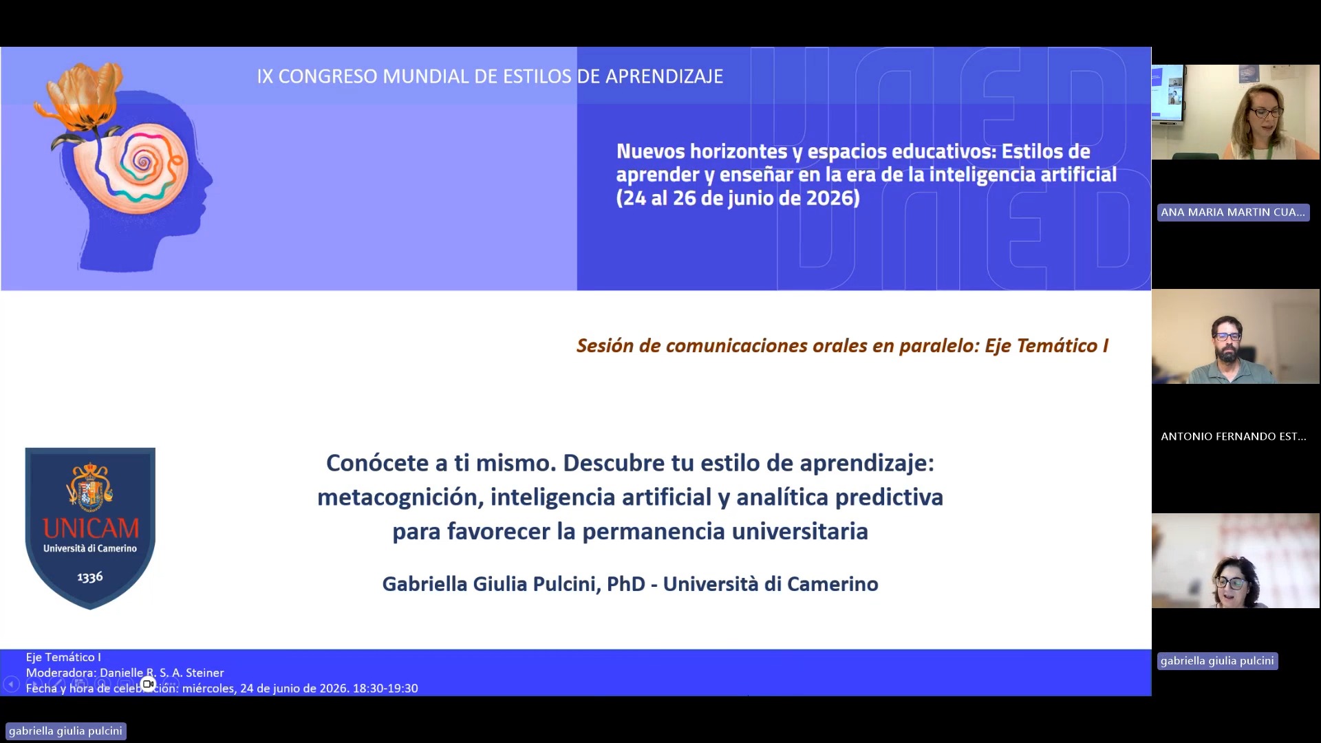 Conócete a ti mismo. Descubre tu estilo de aprendizaje: metacognición, inteligencia artificial y analítica predictiva para favorecer la permanencia universitaria