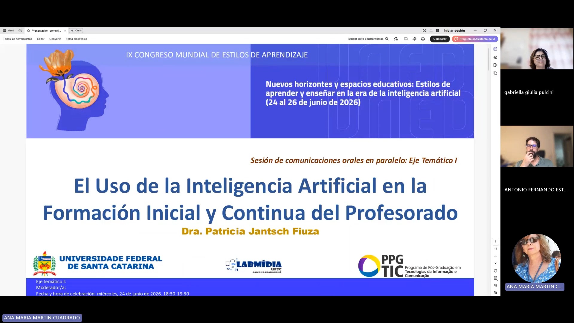 El uso de la inteligencia artificial en la formación inicial y continua del profesorado