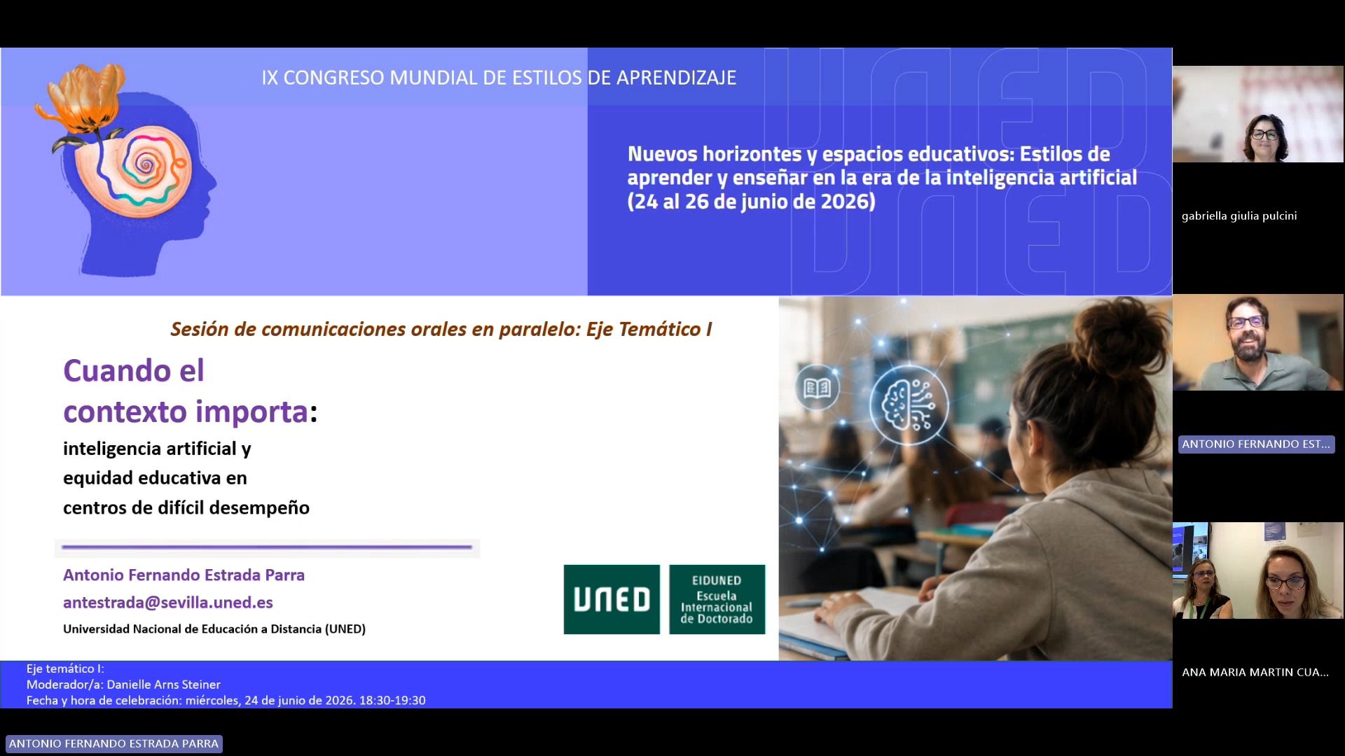 Cuando el contexto importa: inteligencia artificial y equidad educativa en centros de difícil desempeño