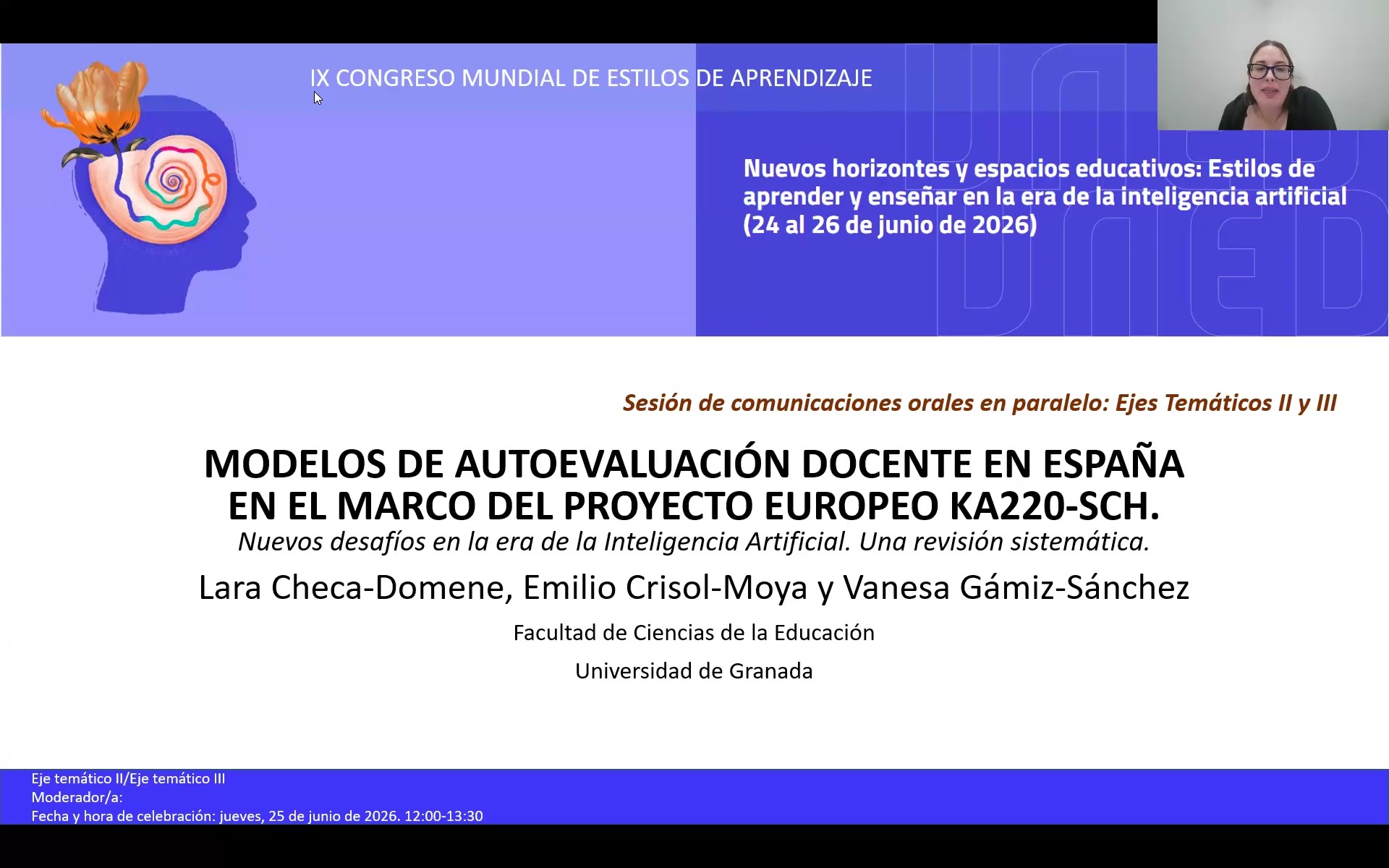 Modelos de autoevaluación docente en españa en el marco del proyecto europeo KA220-SCH