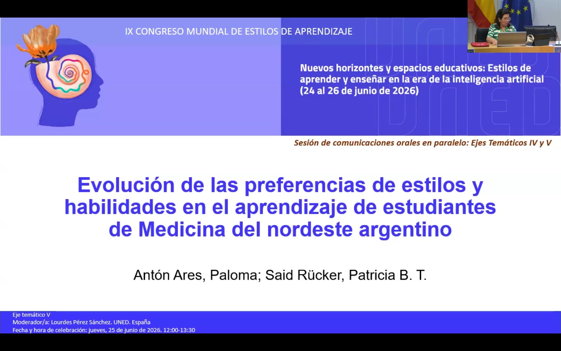 Evolución de las preferencias de estilos y habilidades en el aprendizaje de estudiantes de medicina del nordeste argentino