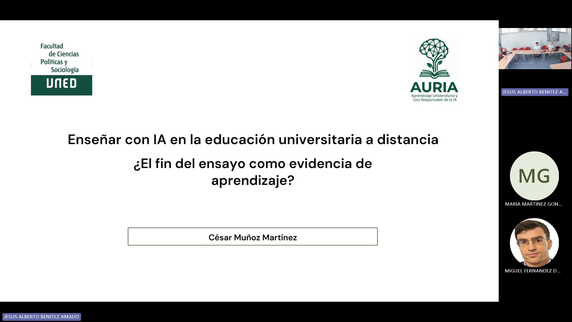 III. Café docente POLISOC: Enseñar con IA en la educación universitaria a distancia. ¿El fin del ensayo como evidencia de aprendizaje?