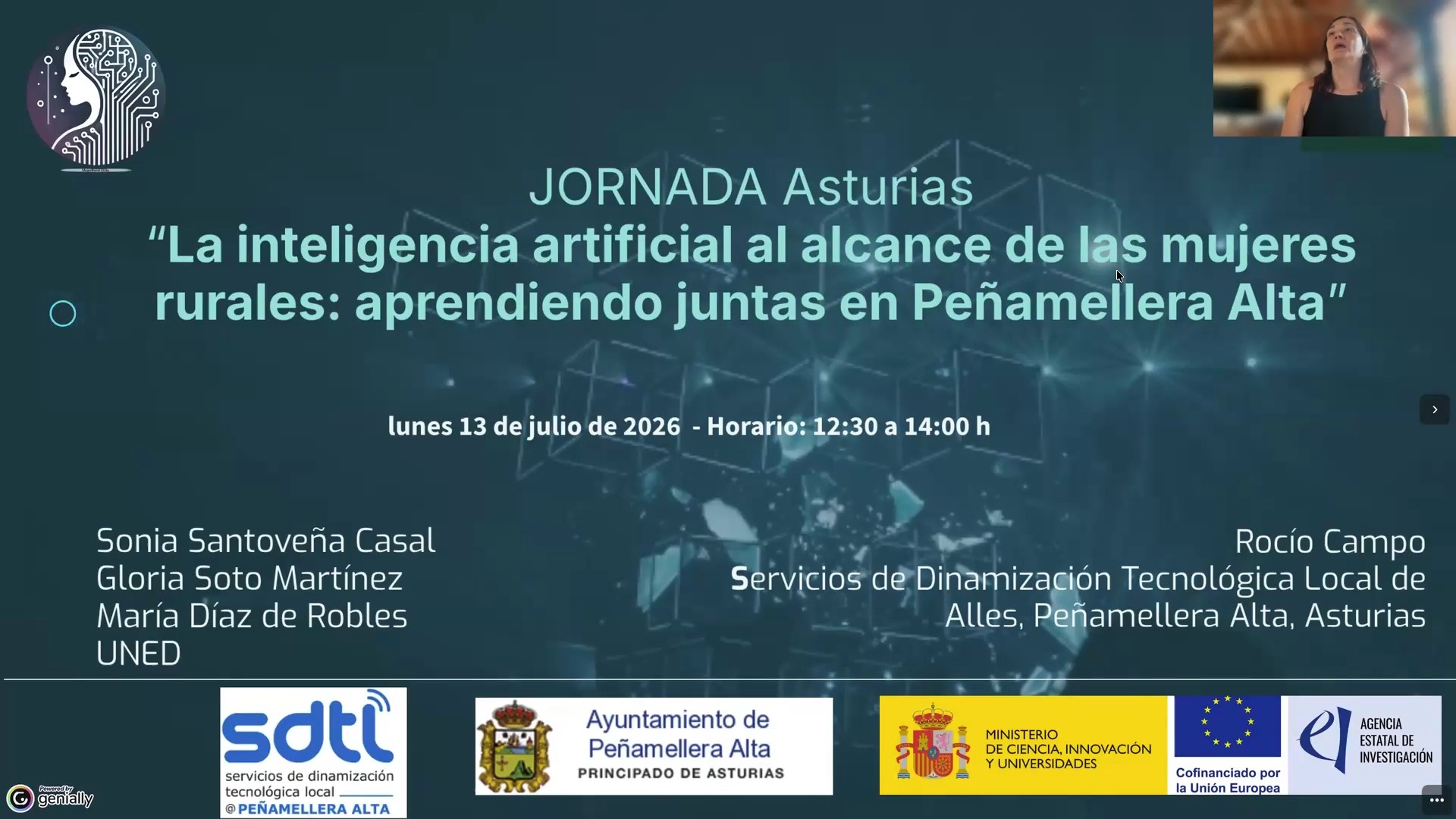 La inteligencia artificial al alcance de las mujeres rurales: aprendiendo juntas en Peñamellera Alta