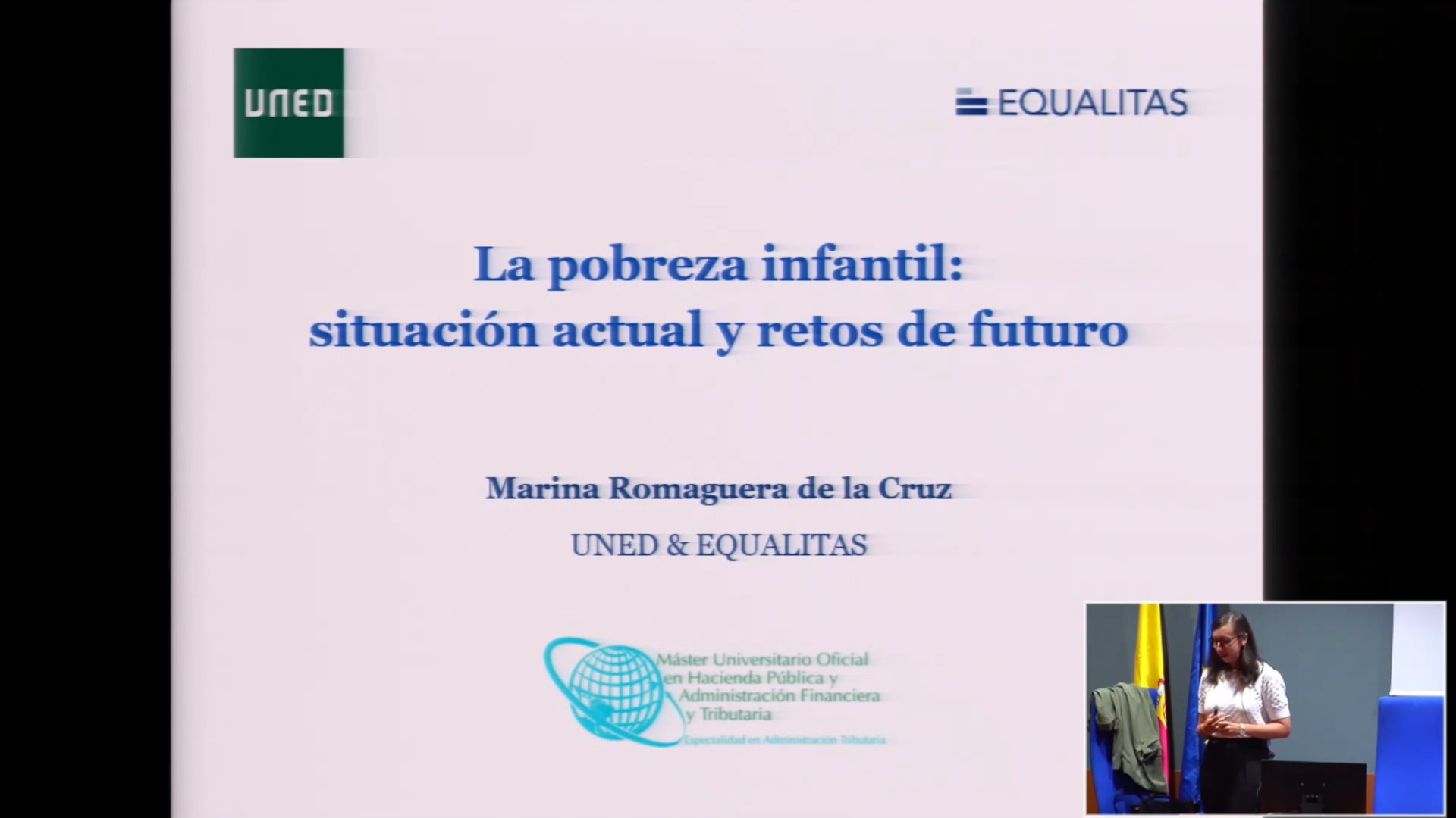Sesión académica: “La pobreza infantil: situación actual y retos de futuro”