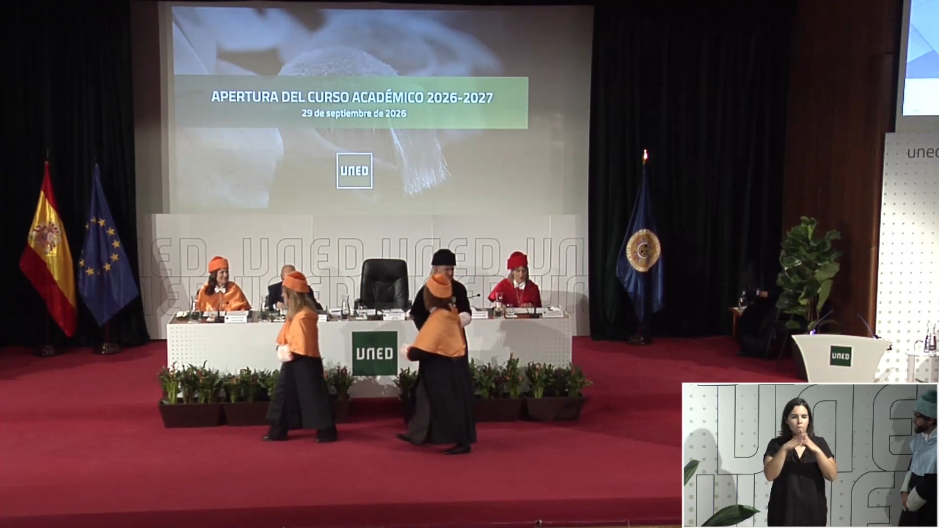 Apertura del curso académico 2026-2027 (acto completo)