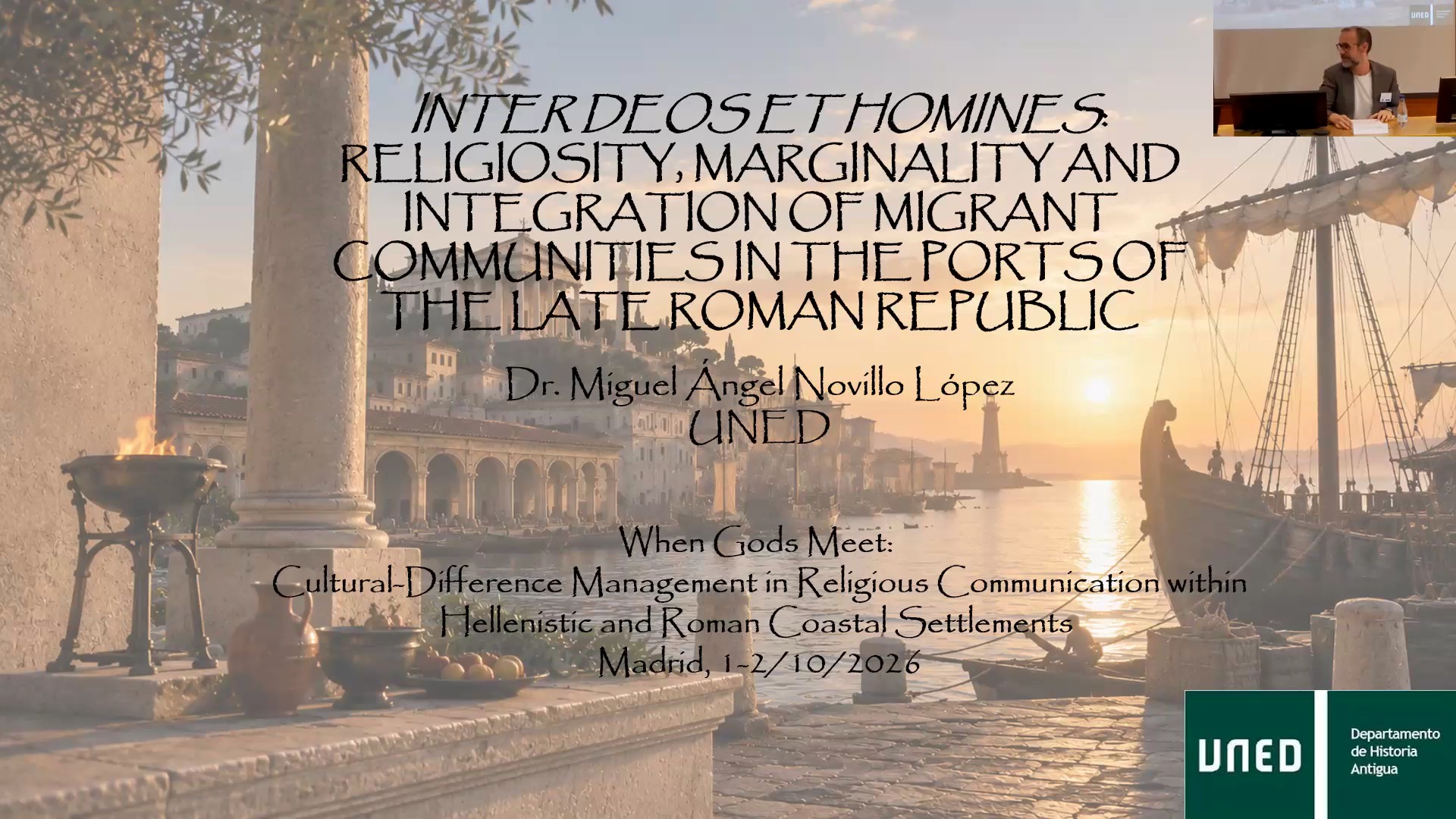 Inter deos et homines: Everyday Religiosity, Marginality, and Integration of Migrant Communities in the Ports of Late Republican Rome