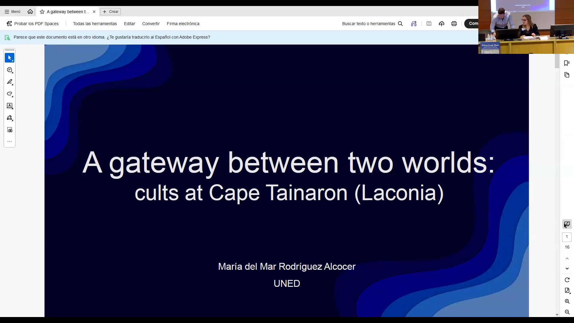 A Gate between Two Worlds: Cults at Cape Tainaron (Laconia)