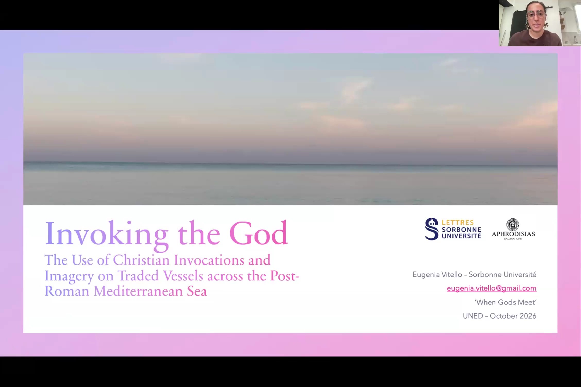 Invoking the God: The Use of Christian Invocations and Imagery on Traded Vessels Across the Post-Roman Mediterranean Sea