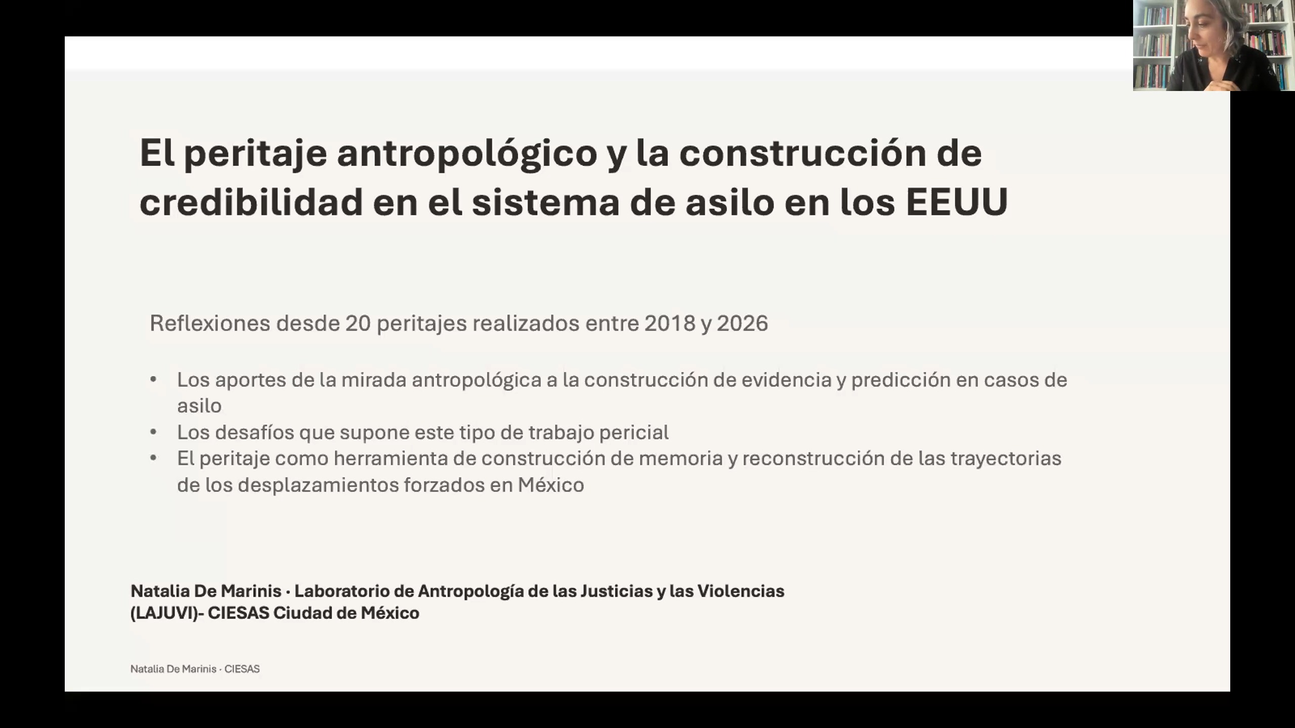El peritaje antropológico y la producción de credibilidad en el sistema de asilo en Estados Unidos