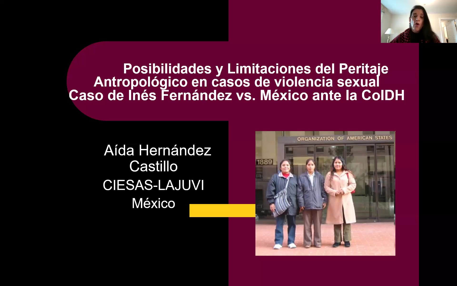 El uso del peritaje antropológico en el Sistema Interamericano: el Caso de Inés Fernández vs México