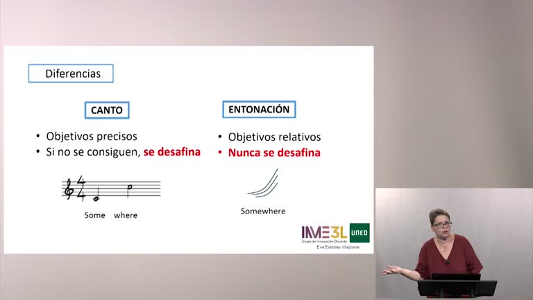 Entonación y canto, 1, 2