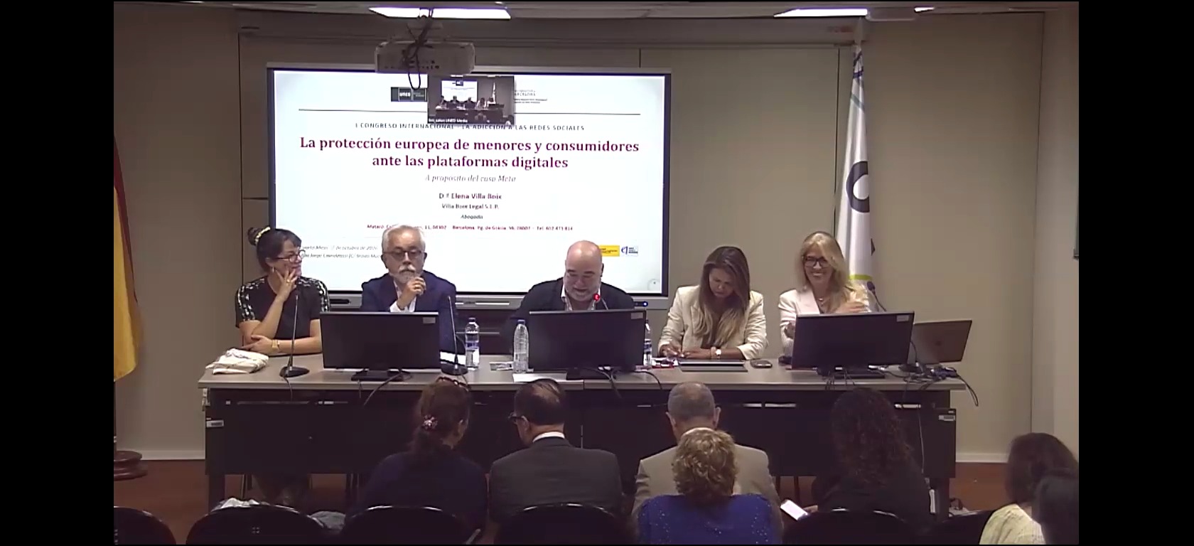 Cuarta Mesa: La protección europea de menores y consumidores ante las plataformas digitales