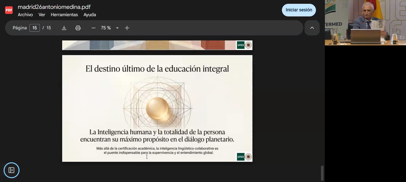 Ponencia-2  Principio Dialógico aplicado al entendimiento entre las personas para el encuentro de las culturas, base de la inteligencia humana