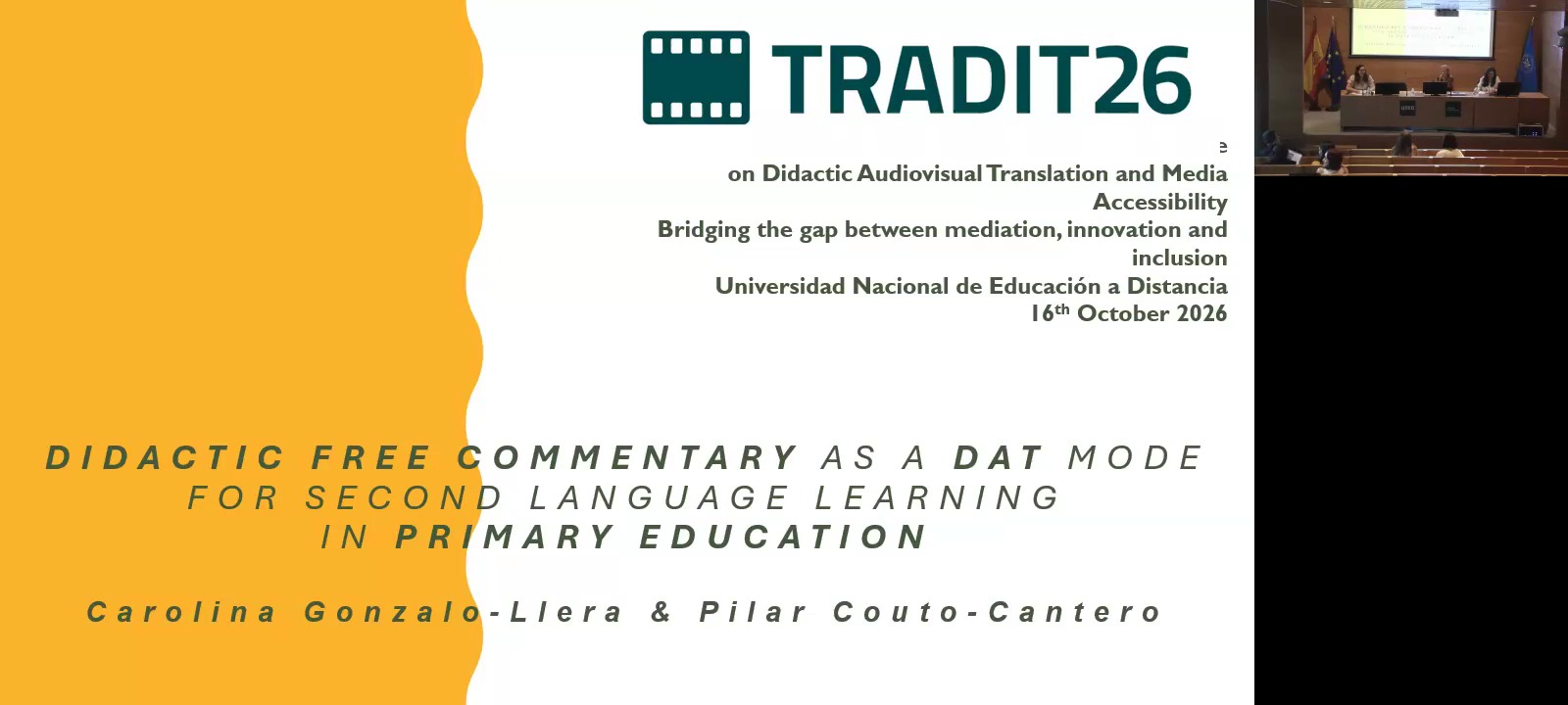 Didactic Free Commentary as a DAT Mode for Second Language Learning in Primary Education