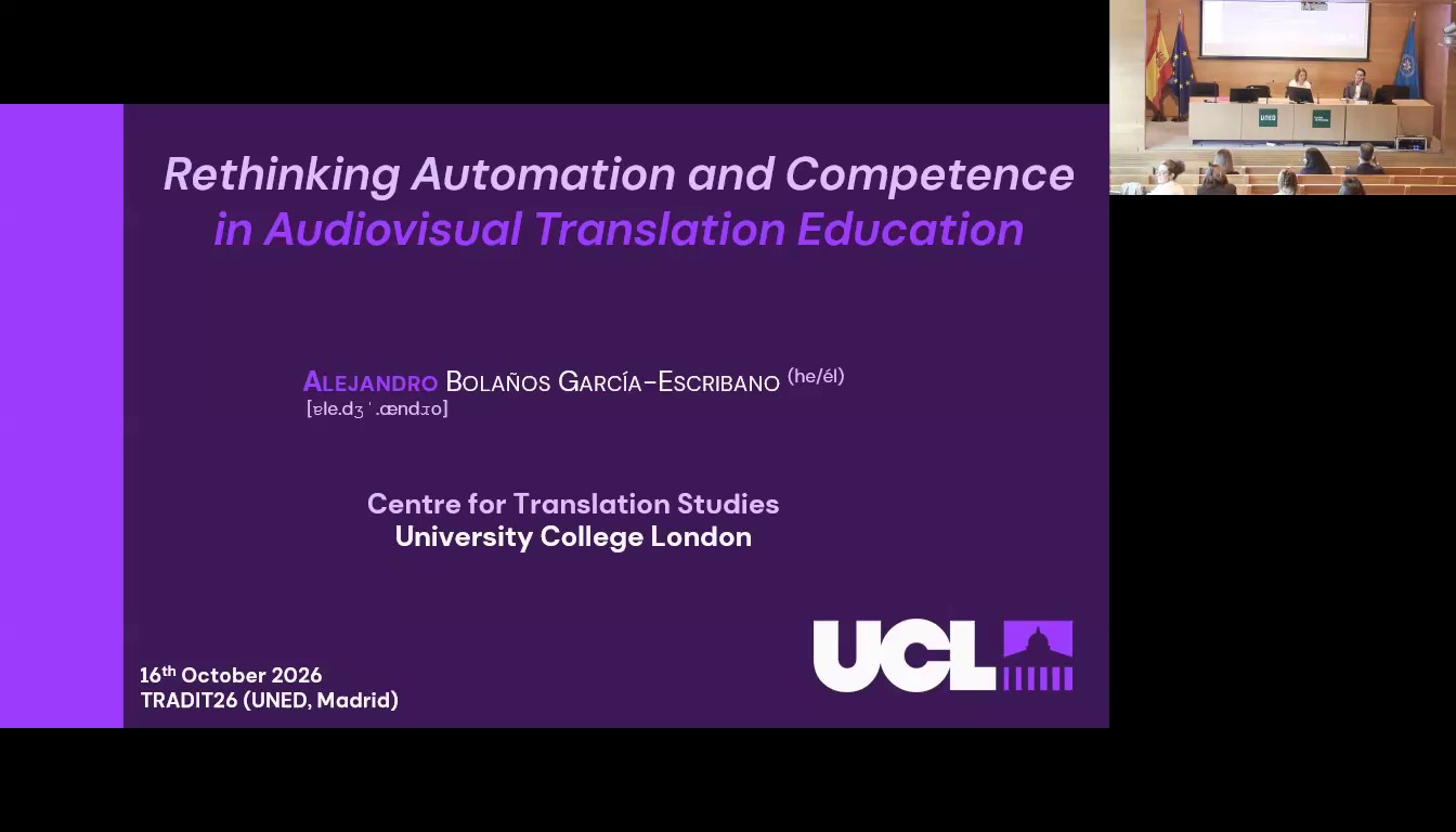 Rethinking Automation and Competence in Audiovisual Translation Education